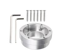 Adaptateur De Volant De Jeu 13/14 Pouces Pour Logitech G29 G920 G923 70 Mm Racing PCD Moyeux de Volant(Blanc)