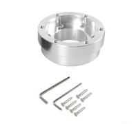 Adaptateur de volant de simulateur de course pour Logitech pour G25 G27 G29 G920, support de moyeu en aluminium CNC PCD de 70 mm (argenté)