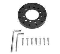 Adaptateur de volant en alliage d'aluminium pour un meilleur contrôle, large compatibilité avec les modèles Logitech G25 et G27, excellente
