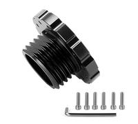 Adaptateur de volant en aluminium - Adaptateur de volant pour jeux de course de simulation | Accessoire de moyeu de volant à libération rapide, de volant