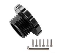 Adaptateur de volant en aluminium pour Thrustmaster T500 pour RS, T300 pour RS, plaque de connexion de base avec boulons, pièce de mise à niveau PCD de 73 mm (noir)