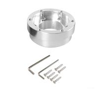 Adaptateur de volant PCD 70 mm pour G25, G27, G29, G920, G923 Racing Game Sim Wheel (argenté)