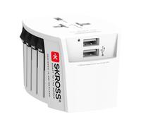 Skross 1.302960 Adaptateur de voyage MUV USB (2xA)