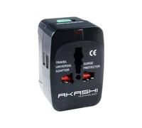 Adaptateur de voyage AKASHI ALTWP 200 BLK
