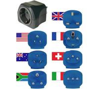 Adaptateur de voyage Brennenstuhl 1508160 jeu de 7