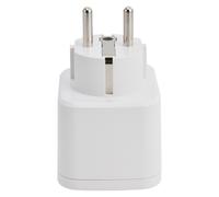 Adaptateur de voyage compact à double entrée, prise internationale de type E/F pour vos voyages à travers le monde - Votre compagnon