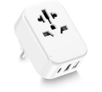 Adaptateur de voyage ESSENTIELB Monde to Europe 15W