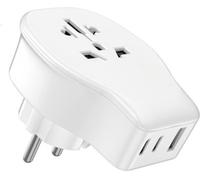 Adaptateur de voyage ESSENTIELB Monde vers Europe 20W