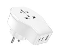 Adaptateur de Voyage ESSENTIELB Monde vers Europe 20W