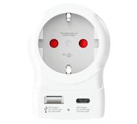 Adaptateur de voyage Europe to UK + USB CPD 20W