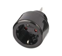 Brennenstuhl 1508440 Adaptateur Secteur de Voyage Prise de Terre/Australie-Chine, Noir