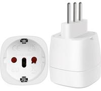 Adaptateur de voyage européen INF : adaptateur de prise italienne, alimentation 16A