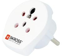 Adaptateur de voyage Inde/Israël/Danemark vers l'Europe Grounded