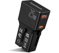 Adaptateur De Voyage Mondial,Chargeur Rapide,20 W Type G,Type A Usb-C Et Usb,Chargeur Rapide,Adaptateur Universel Pour Allemagne,États-Unis,Japon,Angleterre,Thaïlande,Italie