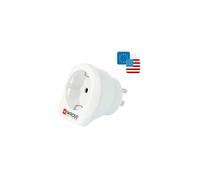 Skross Adaptateur de voyage 1.500203-E Europe vers USA 100V-1500W Protection contre les chocs