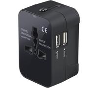 Adaptateur de voyage polyvalent, votre compagnon idéal pour vos aventures internationales. Compatible avec les ports de charge USB-C et la charge de
