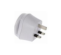 Skross Adaptateur de voyage 1.500231-E – Combo Monde/EU vers UK – 100–250 V 750/1750 W 7 A