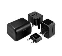 Adaptateur de Voyage,Prise Murale Universelle | Adaptateur International Portable Convertisseur pour Téléphone et Ordinateur Portable pour Les Hommes et Les Femmes Adultes en