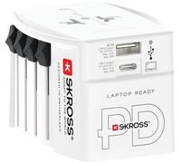Adaptateur de voyage SKROSS 150 pays 30W + USB 3 ports