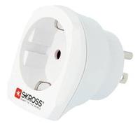 Adaptateur de voyage Skross Europe vers USA Blanc Blanc G