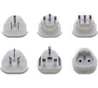 Adaptateur de voyage SKROSS rectifié, fourches interchangeables pour le monde entier