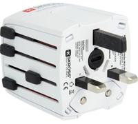 Adaptateur de voyage SKROSS universel Blanc