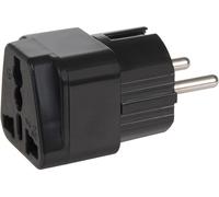 Adaptateur de voyage UK / GB sur EU Prise universelle Schuko Angleterre Allemagne Euro