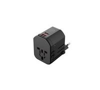 Mobility Lab - Adaptateur de voyage ML314044 - 2 USB-A 1 USB-C 20W - 4 appareils - 200+ pays
