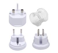 Adaptateur De Voyage Universel - Convertisseur De Prise pour Chargeur Murale | Accessoires De Voyage Légers, Charge Rapide Et Protection Contre Les Surtensions pour Voyages, Études À L'Étranger Et