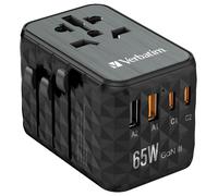 Adaptateur De Voyage Universel GaN III Avec USB, 65W, 2x USB A, 2x USB C - 32120