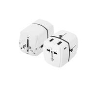 Akashi Adaptateur secteur Monde vers Monde - 4 ports USB