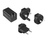 Adaptateur de voyage USB, USB C, technologie GaN