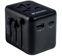 Verbatim 49544 adaptateur prise d'alimentation Universel Noir