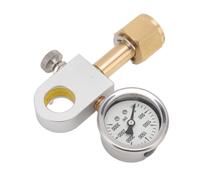 adaptateur d'eau gazeuse en cuivre W21.8-14 avec manomètre et valve de décharge