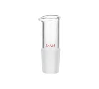 Adaptateur Décantation Verre Laboratoire avec Bec Versage-24/29