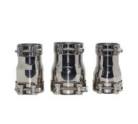 Adaptateur D'Echappement Adaptateur De Réducteur De Tuyau D'échappement En Acier Inoxydable Silencieux D'échappement De Tuyau Soudé Universel Pot D'échappement (Size : I.D 77MM-67MM)