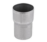 Adaptateur d'échappement d'extrémité de moto, 51mm à 60mm adaptateur de tuyau d'échappement de moto réducteur connecteur de silencieux en acier inoxydable