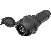 Adaptateur déclairage LED SecoRüt 50223 [prise femelle 7 pôles - prise mâle 7 pôles]