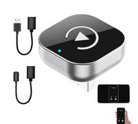 Adaptateur d'écran de voiture sans fil - zéro retard, convertisseur filaire USB sans fil | Électronique compact avec activation automatique pour une transmission stable des appels de navigation