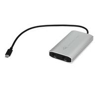 OWC Adaptateur d'écran USB-C double HDMI 4K avec DisplayLink - pour Mac Apple Silicon M1 et M2 ou autres Mac ou PC équipés d'un port USB-C ou Thunderbolt