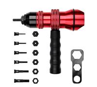 Adaptateur d'écrou de rivet pour écrou électrique de rivetage pour visseuse sans fil et perceuse
