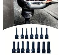 Adaptateur d'embout de tournevis de longueur adéquate conçu pour s'adapter parfaitement aux outils standard ()