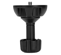 Adaptateur demi-sphère plat vers bol de 75 mm avec vis de 1/4 po et 3/8 po
