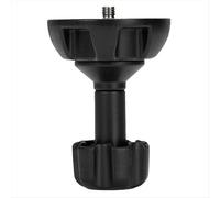 Adaptateur demi-sphère plat vers bol de 75 mm avec vis de 1/4 po et 3/8 po