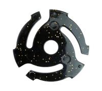 Adaptateur d'enregistrement 45 tr/min - Anneau d'insertion de trou central pour platine vinyle, composant stabilisateur d'espacement de disque vinyle, élément de conversion de lecture LP, outil de gui