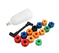 Adaptateur d'entonnoir de remplissage d'huile moteur de voiture, ensemble remplissage, tube 'extension pivotant décalé, kit 'entonnoir 'huile moteur 15 pièces pour changement propre, entre