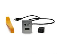 Adaptateur d'entr¿¿e USB de voiture Mini câble USB Jack Wild Switch Accessoires pour Ford Focus 2 MK2 2009 2010 2011 C-MAX Kuga Mk1
