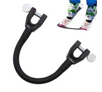 Adaptateur d'entraînement de Ski - Connecteur de Ski réglable en métal - Outil léger et Durable - Aide à l'alignement des Exercices - Développement des compétences de Ski sur Neige pour