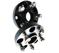 Adaptateur d'entraxe de Roue 5 x 120 67,1 mm en Aluminium pour Cadillac CT5 XT4 CT6 CTS, Chevy Camaro, Impala et Corvette (30 mm, Noir)