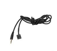 Adaptateur d'entrée auxiliaire 3,5 mm mâle avec prise bleue 10 broches pour BMW E46 Série 3 323i 325Ci 330Ci 98-06 Vérifier l'étiquette radio pour la date
